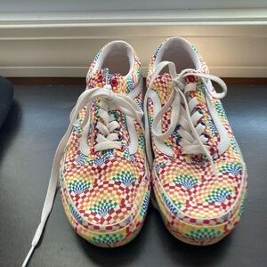 Vans Pride Old School Platform Shoes